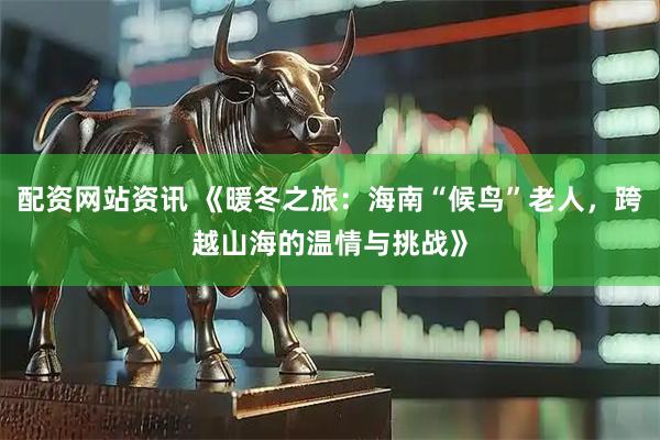 配资网站资讯 《暖冬之旅：海南“候鸟”老人，跨越山海的温情与挑战》