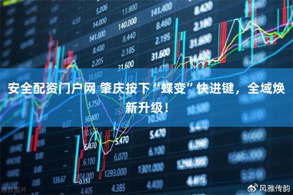 安全配资门户网 肇庆按下“蝶变”快进键，全域焕新升级！